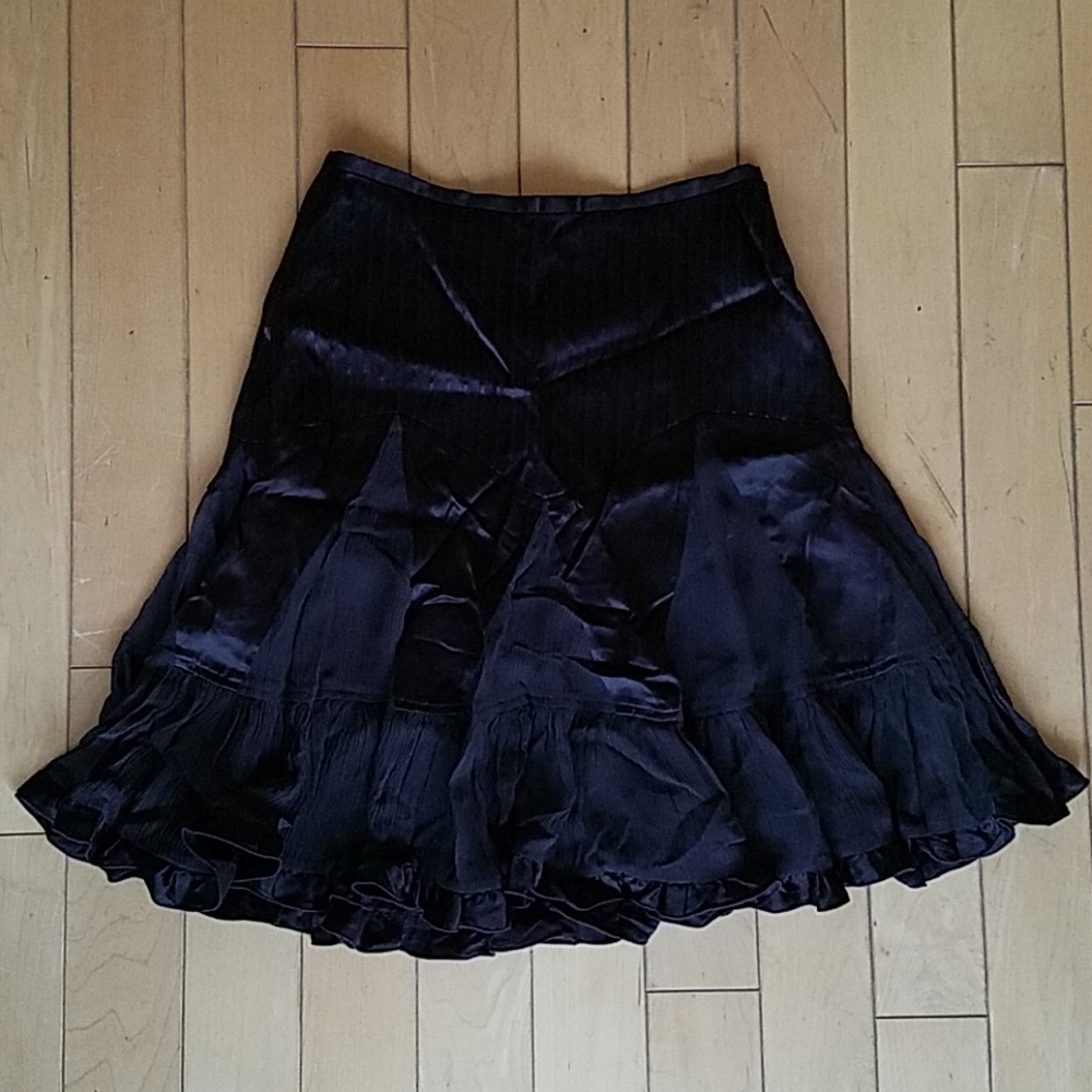 silk skirt